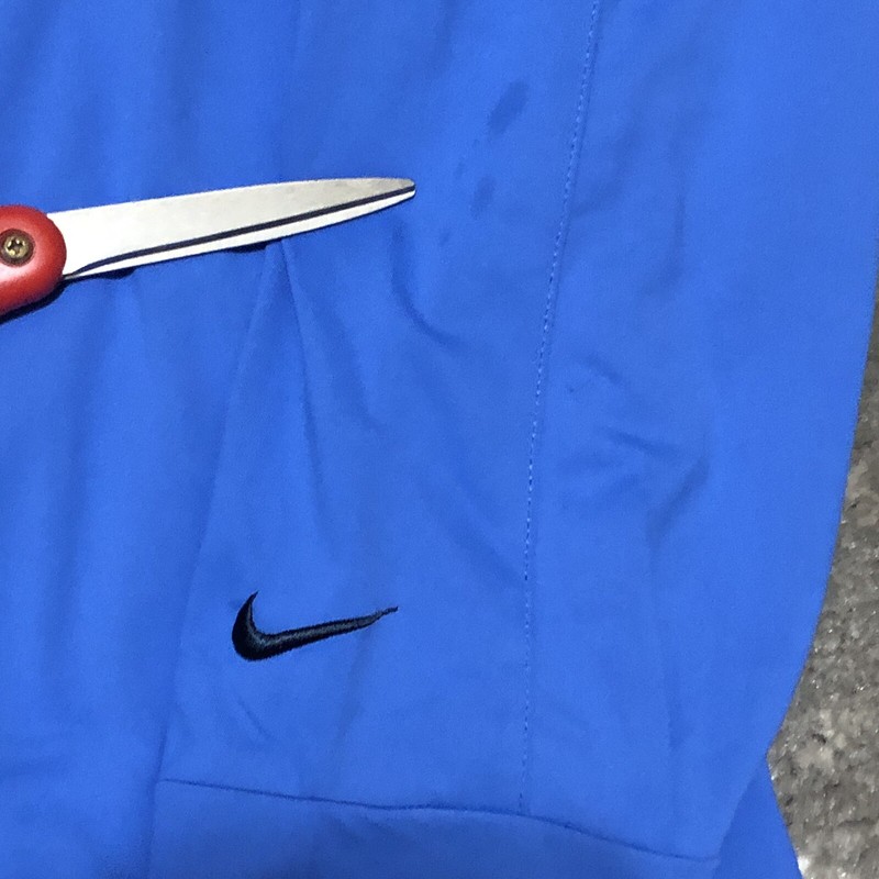 NWT Nike Golf Mens Dri-Fit Pullover Button Up Shirt Jacket 2XL L/S Blue w/ Flaws gallery