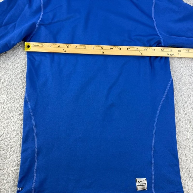 Nike Pro Therma-FIT Mock Neck Long Sleeve Shirt Size Large gallery