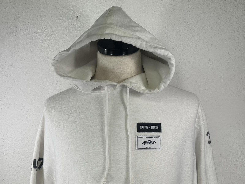 Champion Reverse Weave Pullover Hoodie White Men's Large gallery