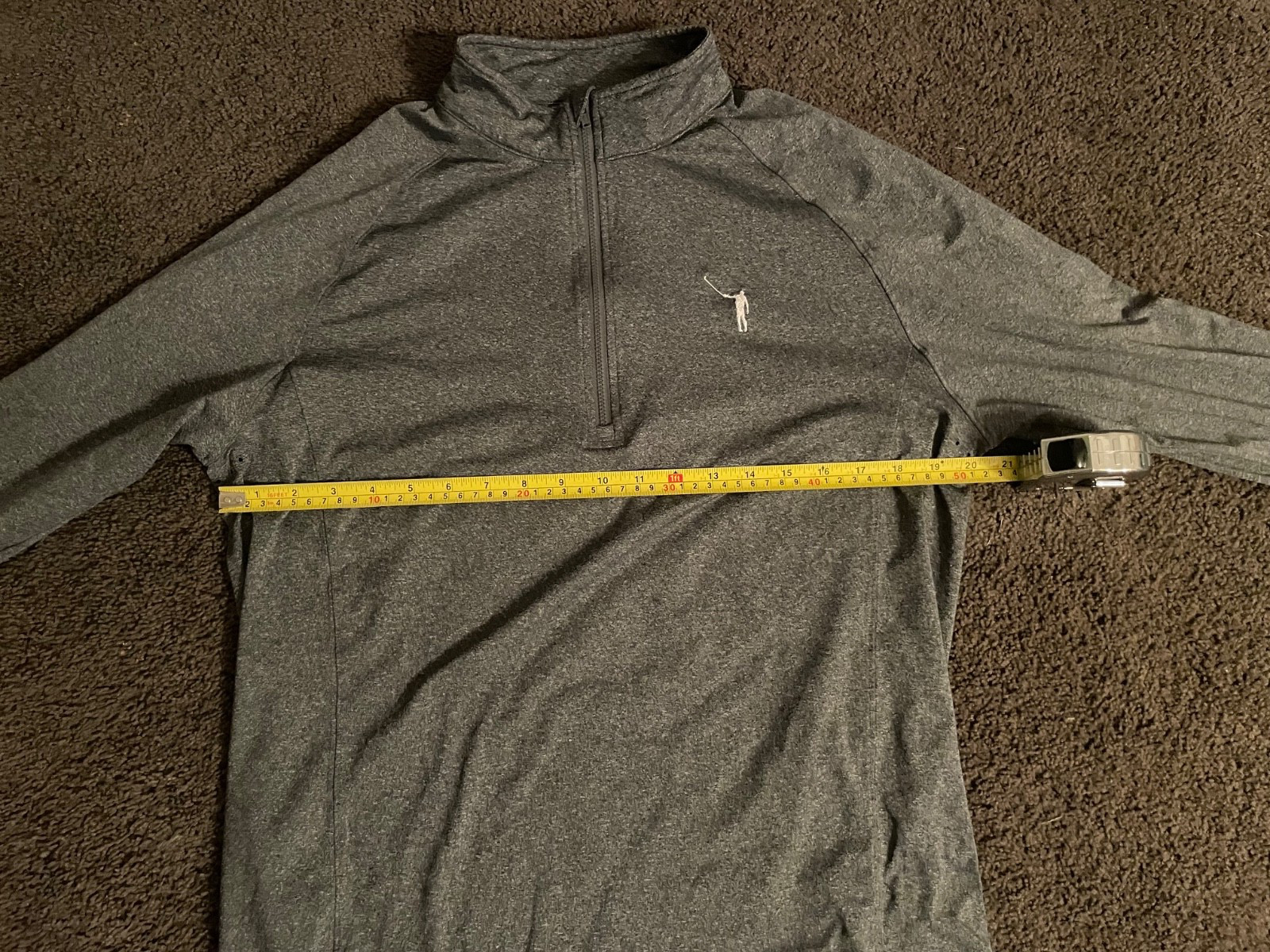 Levelwear Quarter Zip, Gray, Medium, No Laying Up gallery