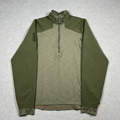 511 Tactical Rapid Response half zip pullover mens small green long sleeve mock