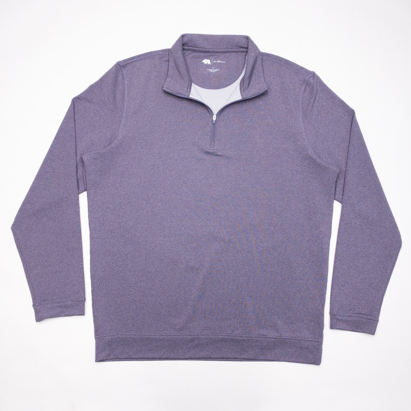 Onward Reserve Performance 1/4 Zip Men's Large Long Sleeve Pullover Purple Golf gallery