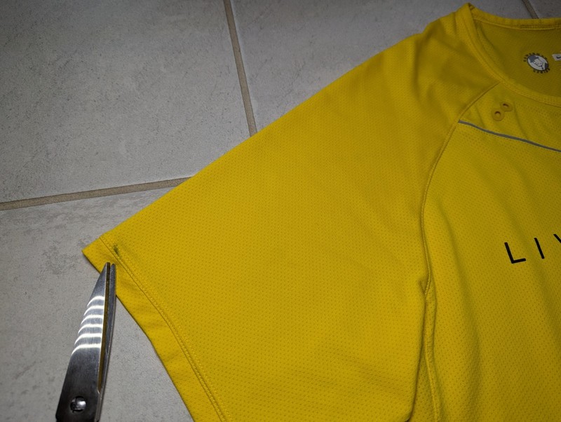 Nike Men's Large Livestrong Shirt Yellow Fit Dry Bowerman Series Cycling gallery