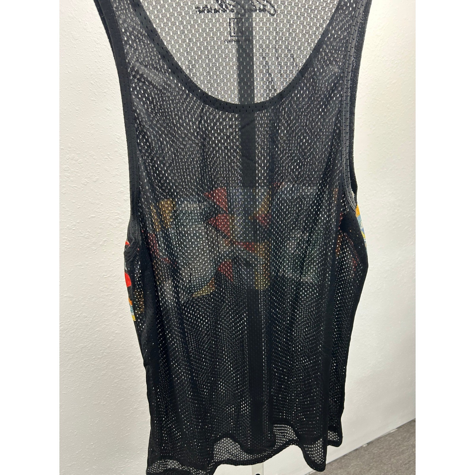 Cooke Collective Mens Mesh Tank Top Black Pegasus Greek Statue Graphic XL gallery
