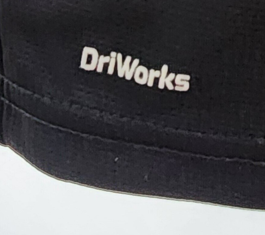 Athletic Works Black Crew Neck Reflective DriWorks T-Shirt Men's Size Medium gallery