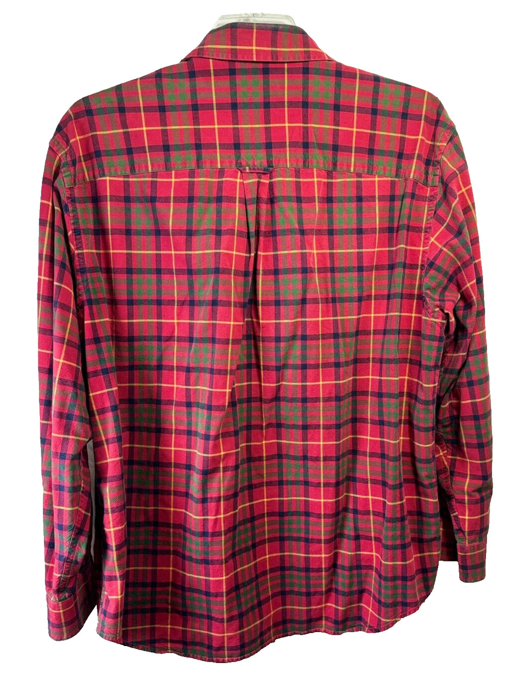 Roundtree & York Varsity Men's Long Sleeve Shirt- Size: XL - Color: Red Plaid gallery