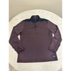 Nike Golf Dri-FIT Pullover Mens Size M 1/4 Zip Mock Neck Burgundy Black gallery