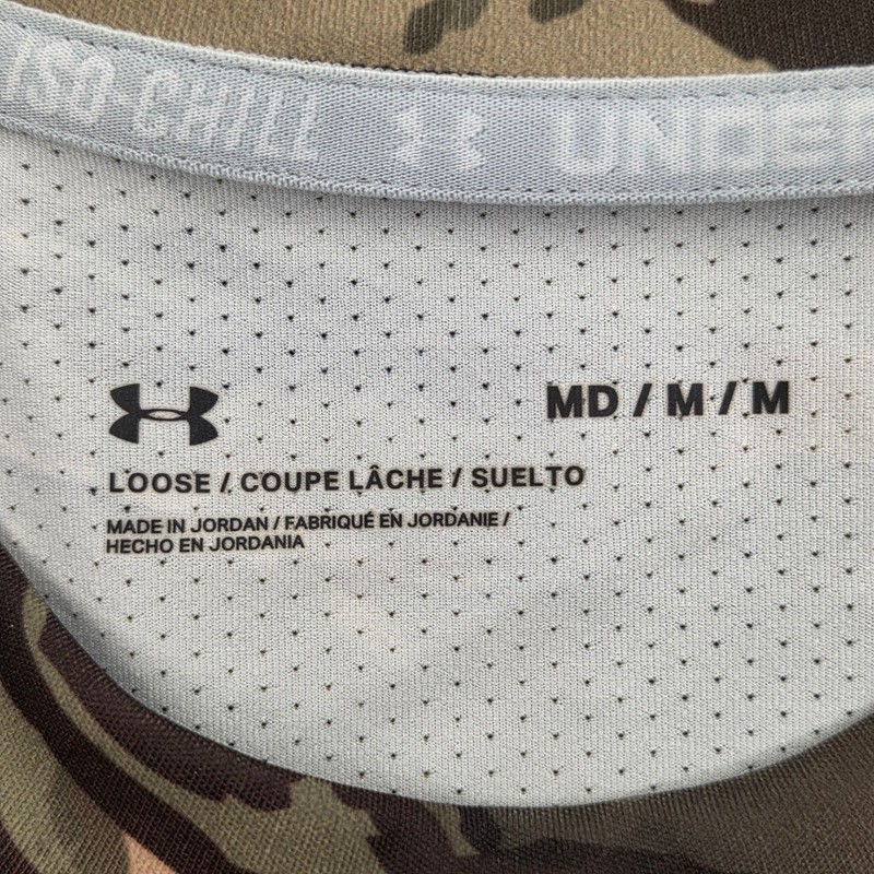 Under Armour Iso-Chill Brush Line Long-Sleeve Camo Shirt 1361308 Mens Medium gallery