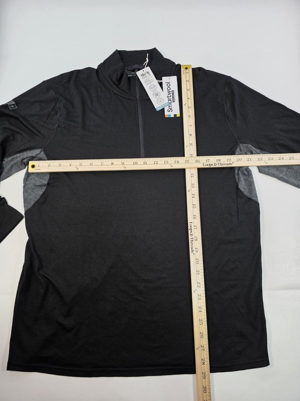 Men's Extra Large Smartwool VRST x Merino Wool 1/4 Zip Pullover Sh gallery