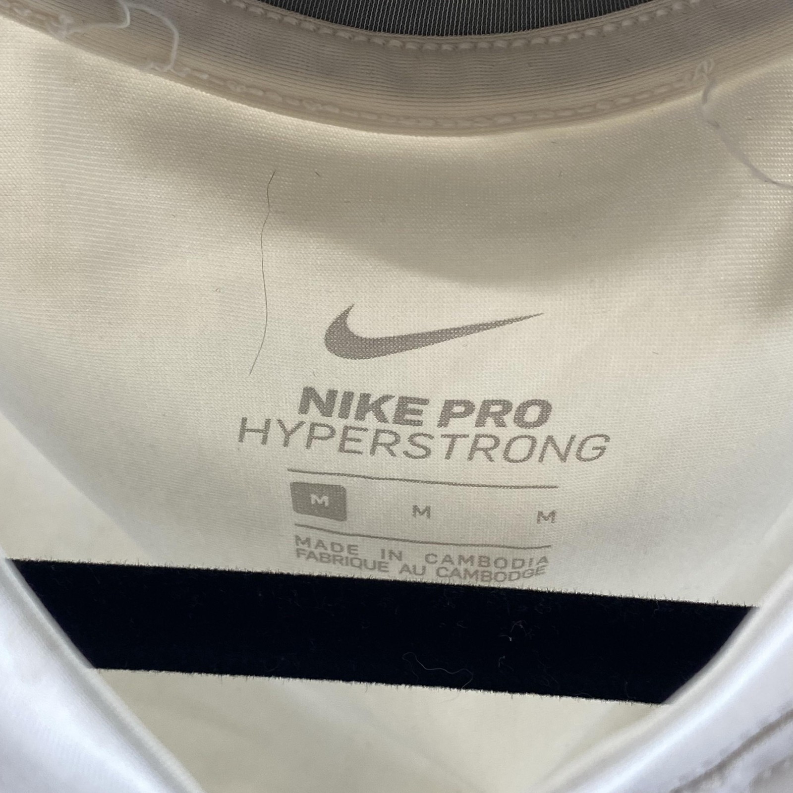 Nike Pro Hyperstrong Shirt Mens Medium White Padded Football Compression Camo gallery
