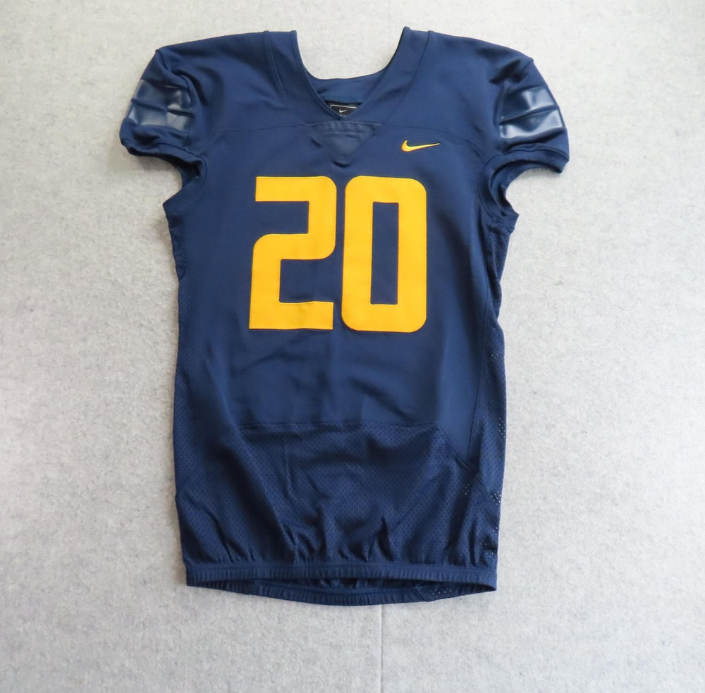 Nike Vapor Pro Cut Jersey Mens Large Blue Short Sleeve 20 Football AO4794-419