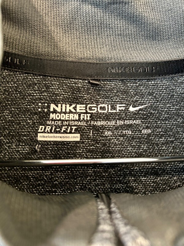 Mens NIKE Golf Dri-Fit 1/4 Zip XXL Pullover & COLUMBIA Ace Full Zip Jacket XL gallery