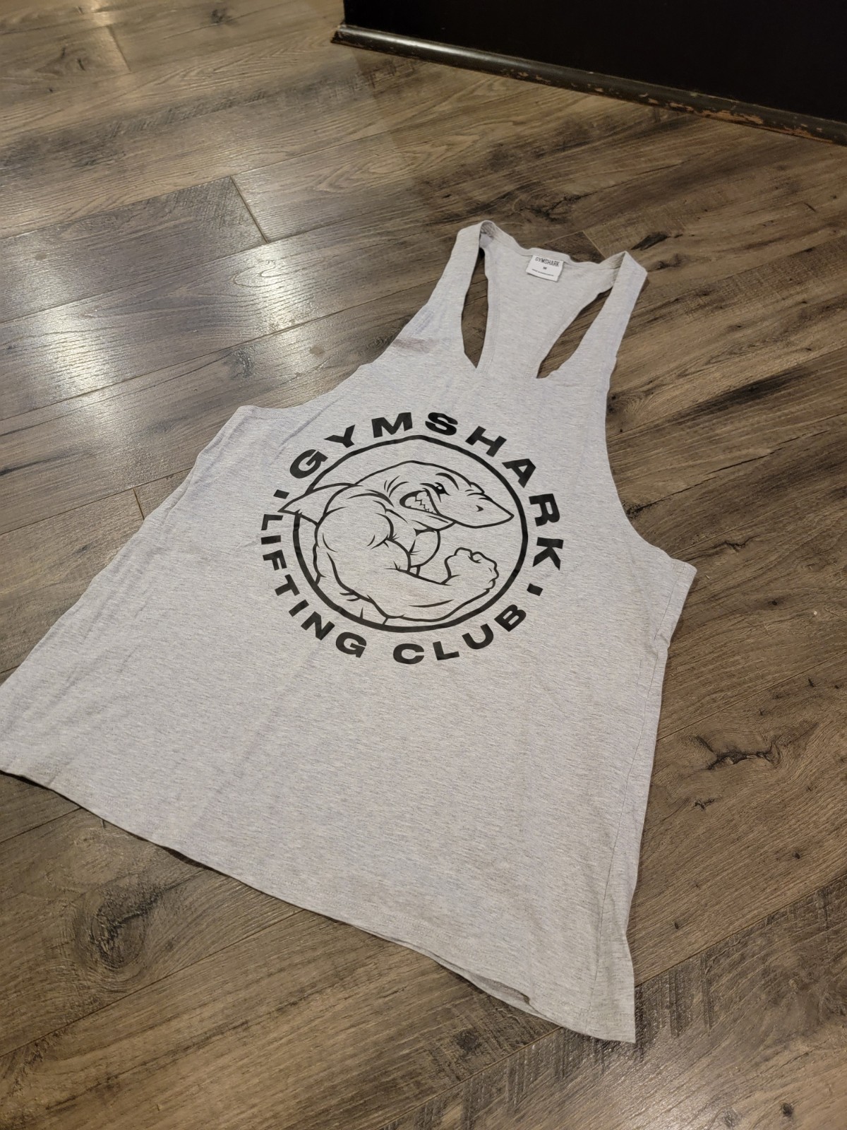 Gymshark Legacy Stringer Tank Shirt Mens Medium Sleeveless Workout Gym Lifting gallery