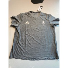 Adidas 2025 Boston Marathon Running Shirt Mens Large Grey JL6023 OTR Tee W
