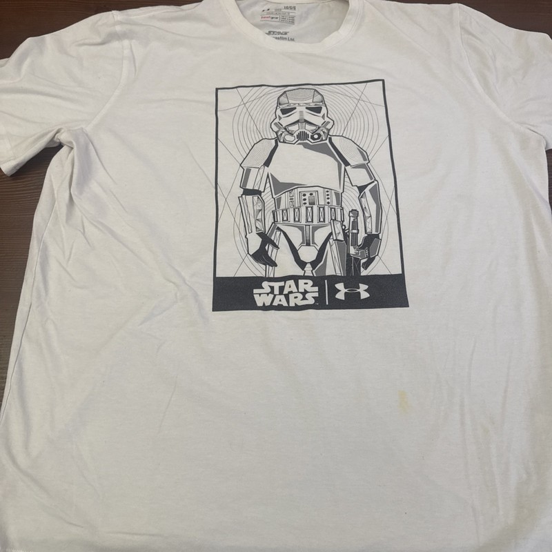 Under Armour Star Wars STORM TROOPER Heat Gear Loose Fit T Shirt - Large gallery