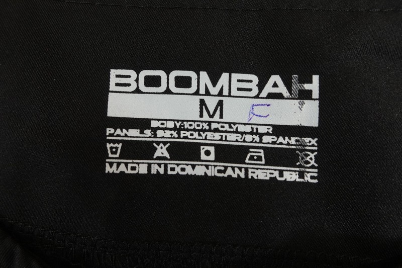 Boombah Mens Size Medium Black Gray Explosion Short Sleeve 1/4 Zip Pullover NWT gallery