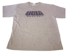 Adidas UCLA Bruins Vintage Men’s Size Large Basketball NCAA T Shirt Grey