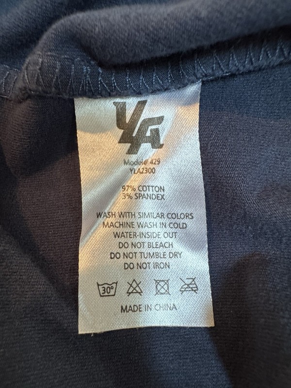 YoungLA Shirt SuperVillain Compression Men Blue 429 Athletic Performance Sz Med gallery
