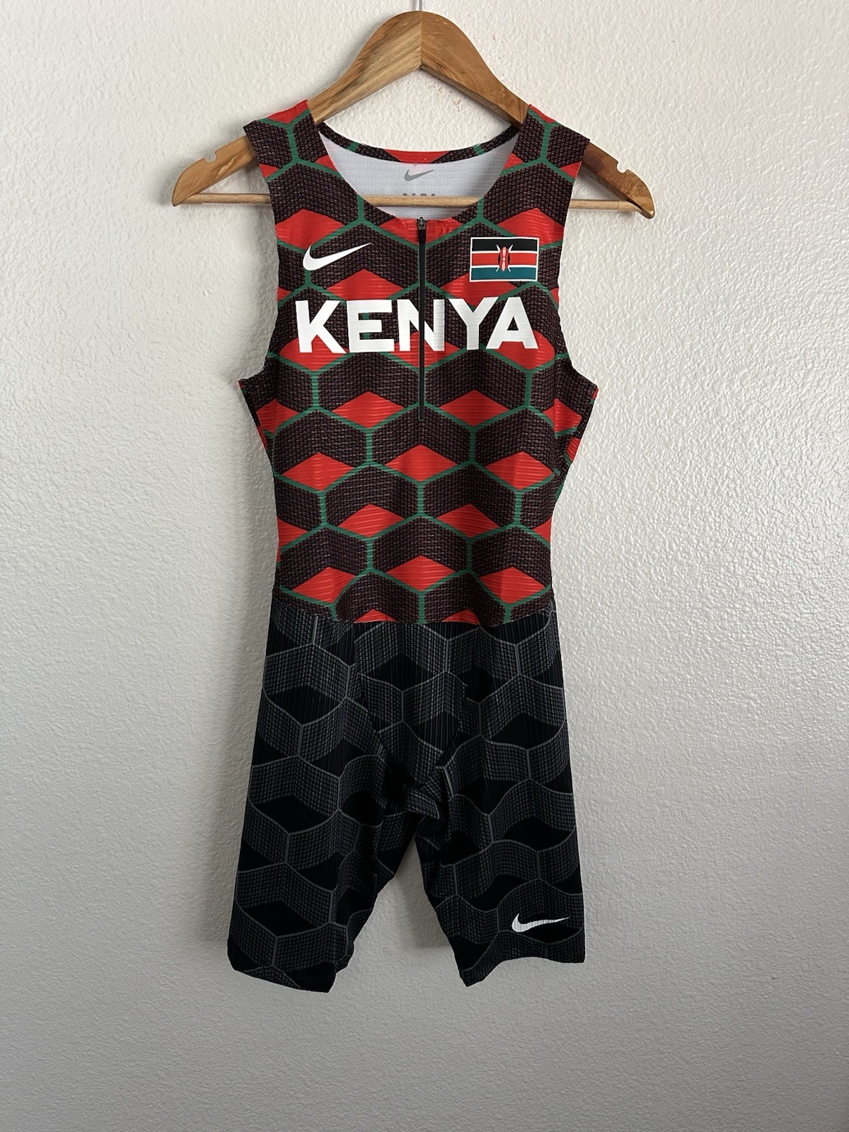 Nike Pro Elite Aeroswift ADV Kenya Running Racing Track Speedsuit Men Size XL gallery