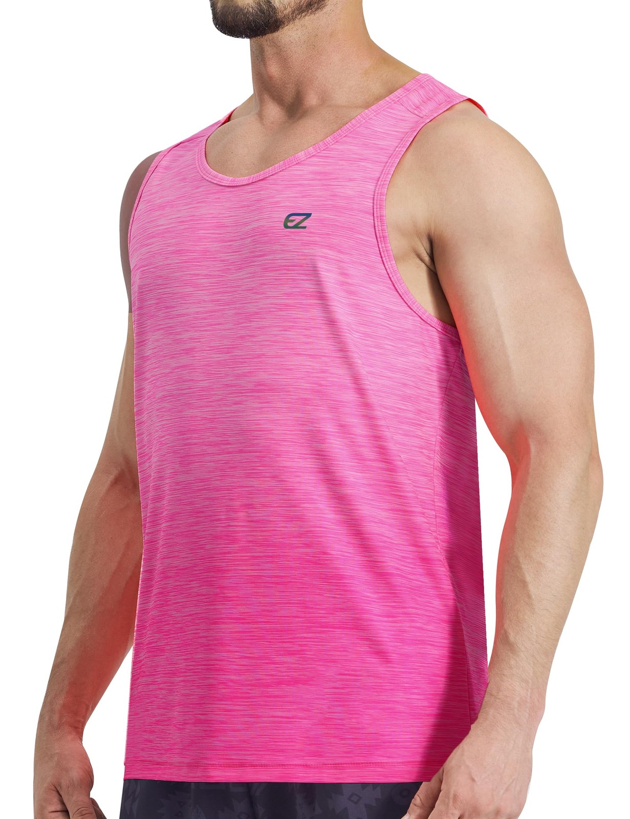 Men's UPF 50+ Tank Top for Beach, Swim, Gym, Running - Quick Dry Athletic Shirt gallery