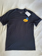 Nike Dri-Fit Black Retro Graffic T-shirt. Classic Fit. Mens Medium. NWT.
