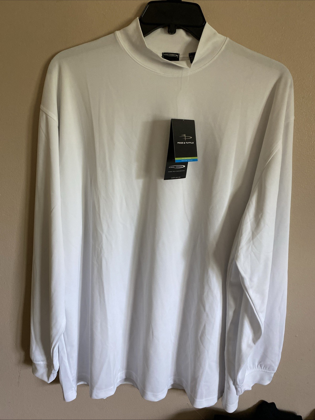 Page&Tuttle Men’s Cool Swing Micro Tech Performance Top Size XXL gallery