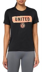 Adidas Atlanta United FC Soccer T-Shirt Size Large Black Climalite