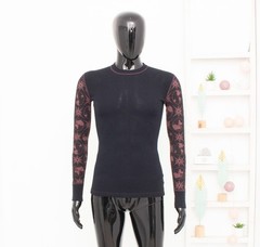 JANUS Merino Base Layer Top Men’s Long Sleeve 95% Wool Thermo Black S