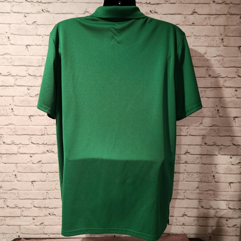 Nordictrack Green Athletic Performance Polo Shirt Men's XL gallery