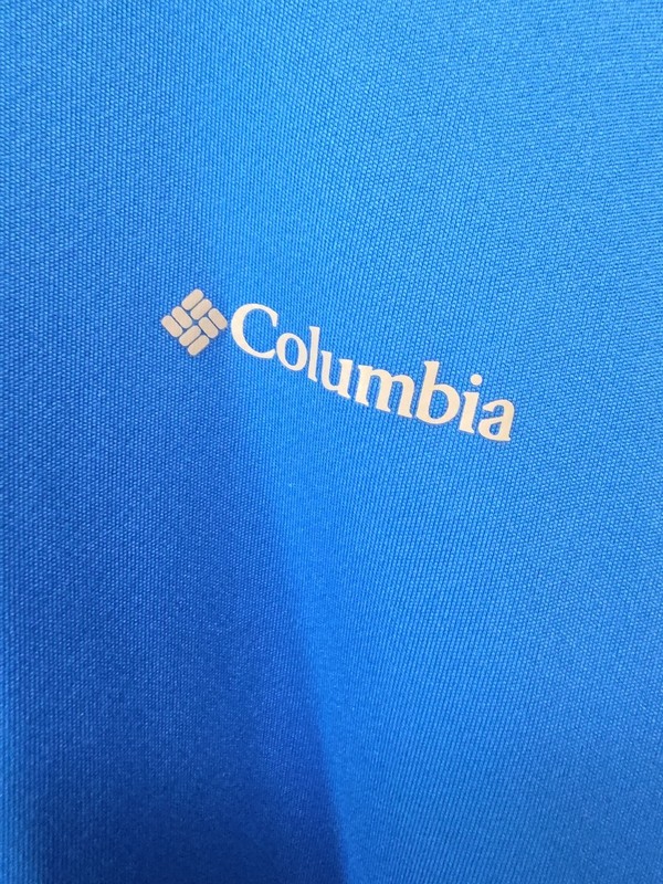 Columbia Omni-Heat 1/4 Zip Active Pullover Men’s XXL Blue Lightweight Run Cycle gallery