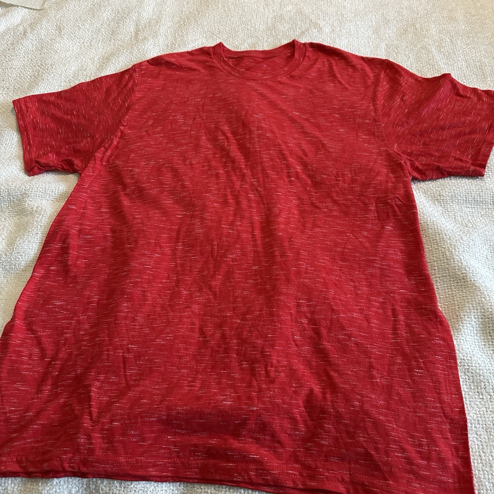 Fanatics Red And White Quick Dry Athletic Wear Shirt, XL, New gallery