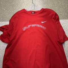 Nike Shirt Mens Extra Large Red Superbad Tri Bolt Revolution Athletic Drifit Tee