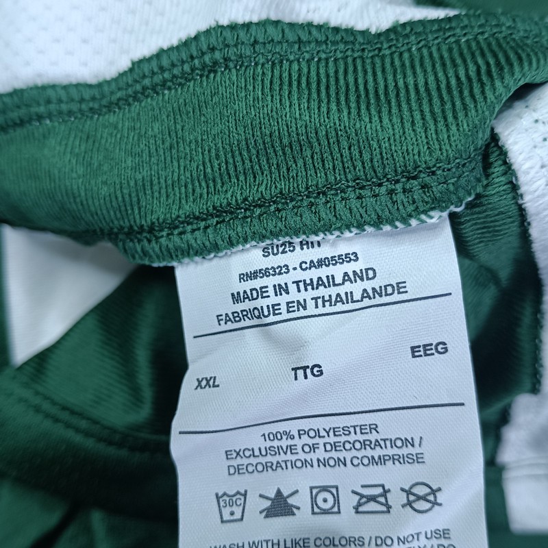 Nike Men’s Practice Basketball Jersey Reversible Green White Size 2XL XXL New gallery