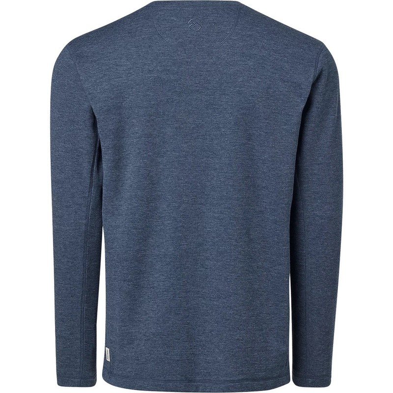 Magellan Outdoors Base Camp Thermal Heathered Long Sleeve Men's Large Blue gallery