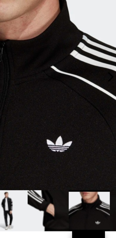 BNWT ADIDAS ORIGINALS SUPERSTAR SPIRIT 90'S TRACK TOP JACKET BLACK CLASSIC MEN gallery