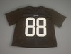 SHEIN Women’s Curve Plus Size 3XL #88 Football Jersey - Black And Gray gallery