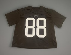 SHEIN Women’s Curve Plus Size 3XL #88 Football Jersey – Black And Gray