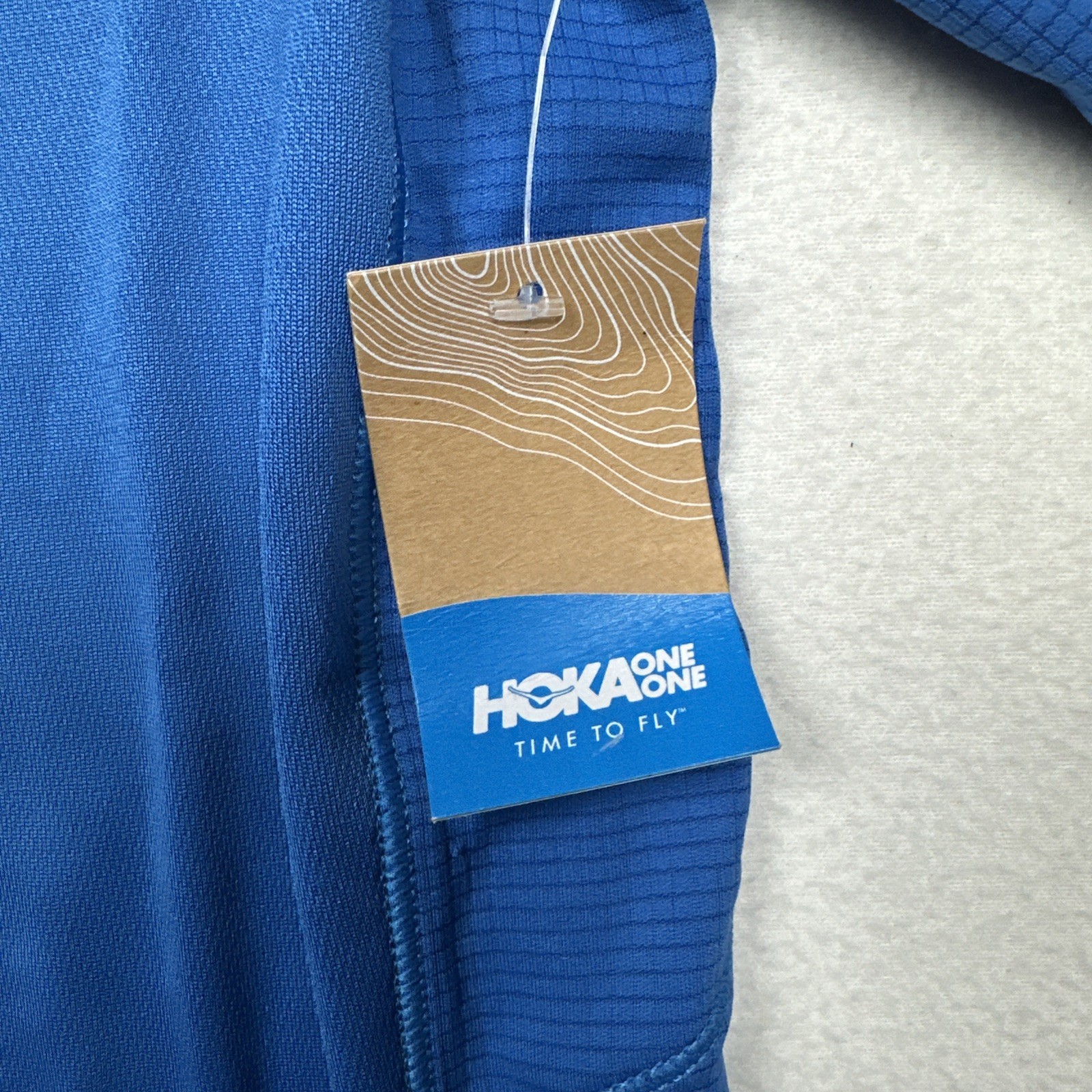 Hoka One One Short Sleeve Performance T-Shirt Blue Men’s Size Small Super Soft gallery
