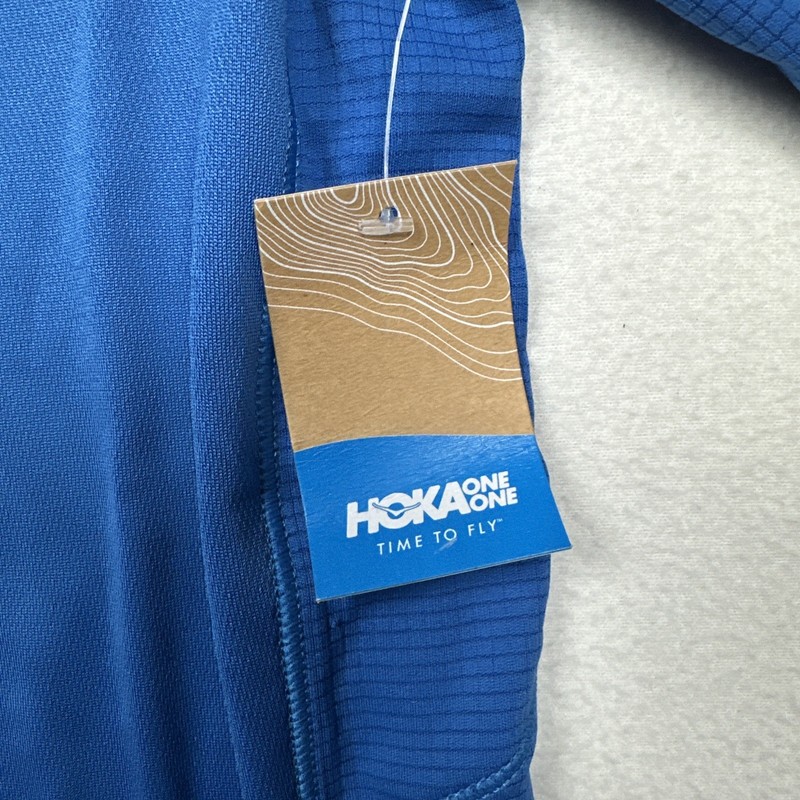 Hoka One One Short Sleeve Performance T-Shirt Blue Men’s Size Small Super Soft gallery