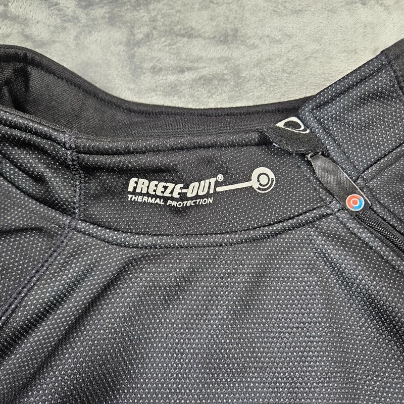 Freeze Out Shirt Mens 3XL Black Thermal Protection Motorcycle Fitted Base Layer gallery