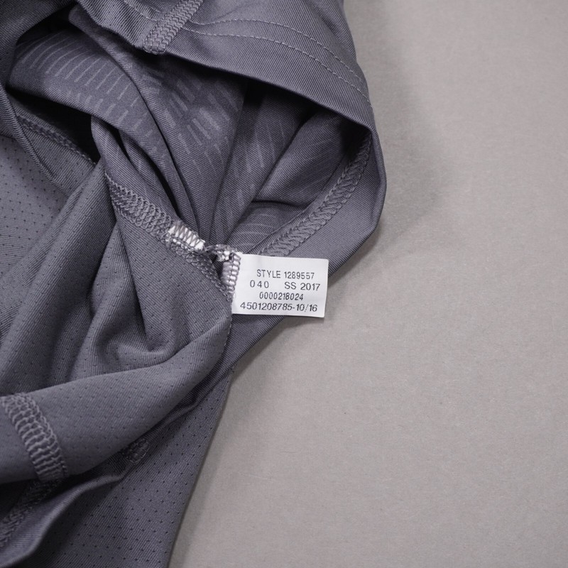 Under Armour SuperVent Compression HeatGear Short Sleeve Shirt Mens Large Gray gallery