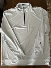 Stitch Golf Men’s XL Light Blue Quarter Zip Pullover Performance Stretch Jacket