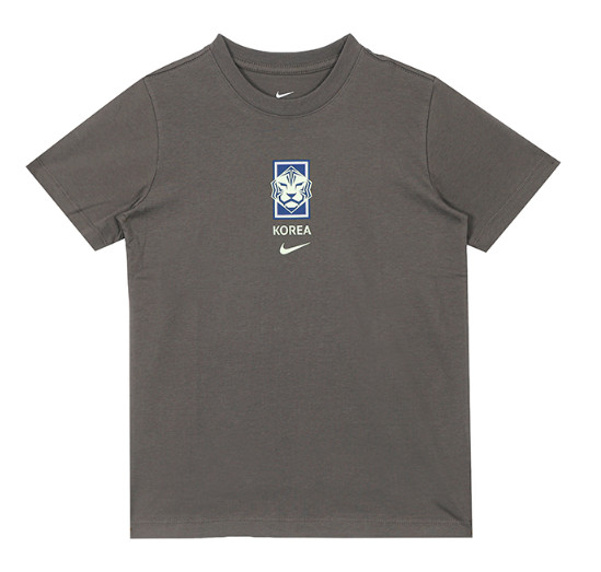 Nike Korea KFA Crest Junior Soccer T-Shirt Sports AsiaFit Cave Stone IH2263-289 gallery