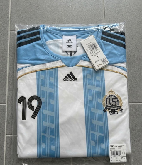 KITH x Messi x Adidas Football Soccer Jersey Size Large Brand New