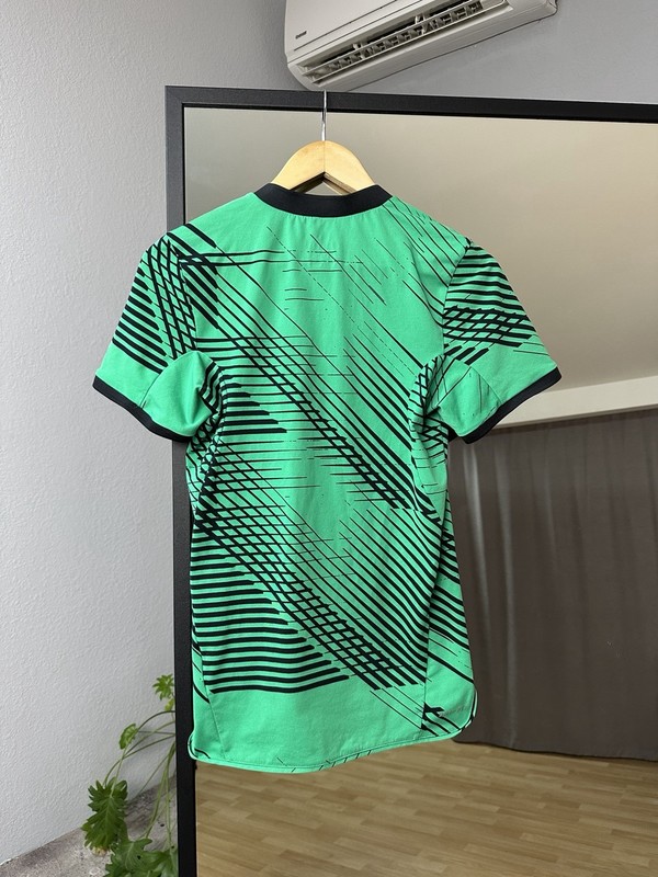 Nike RF 2017 Indian Wells Miami Tennis Polo T-Shirt Roger Federer Nadal Green XS gallery