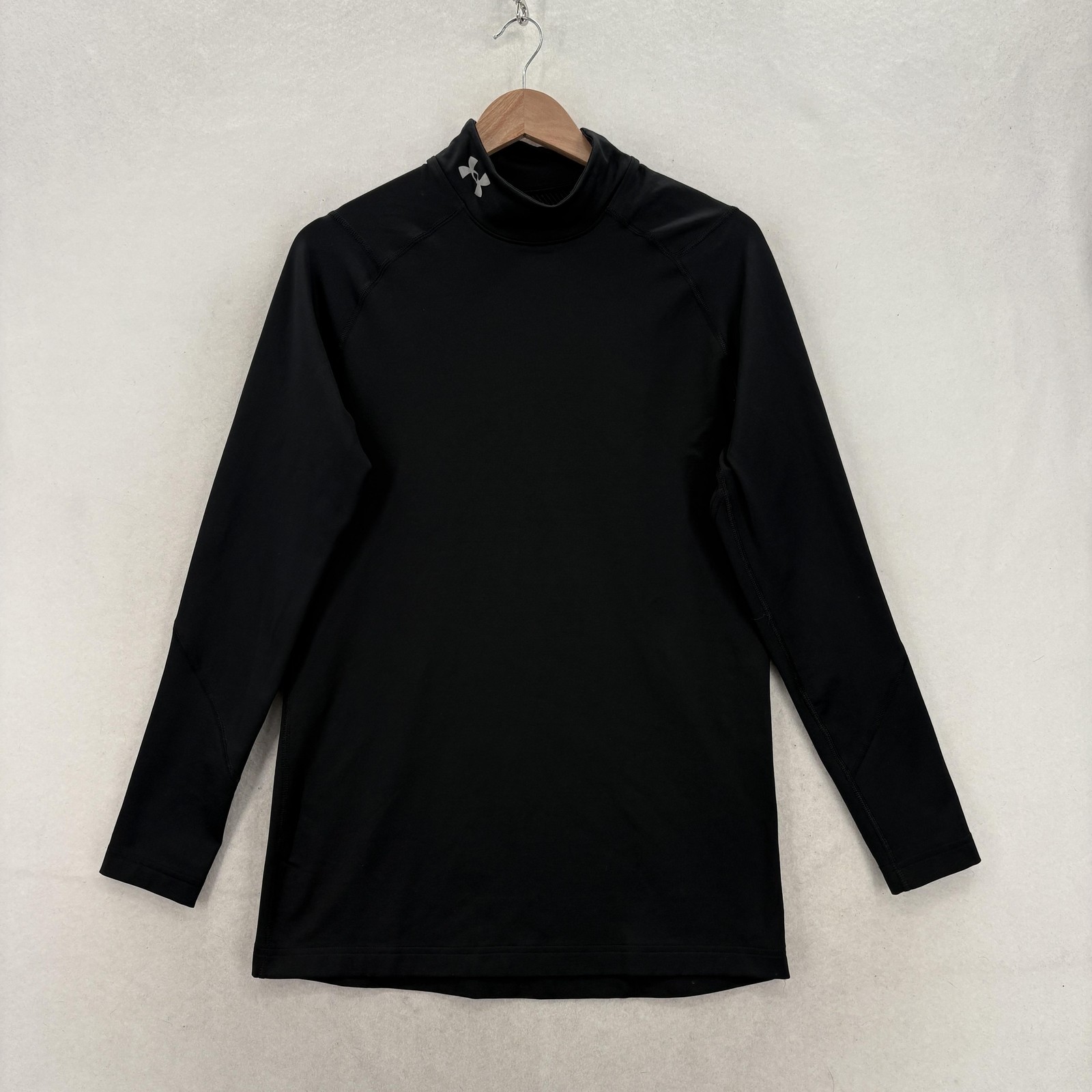 Under Armour ColdGear Infrared Mock Shirt Mens Medium Black Fitted Long Sleeve gallery