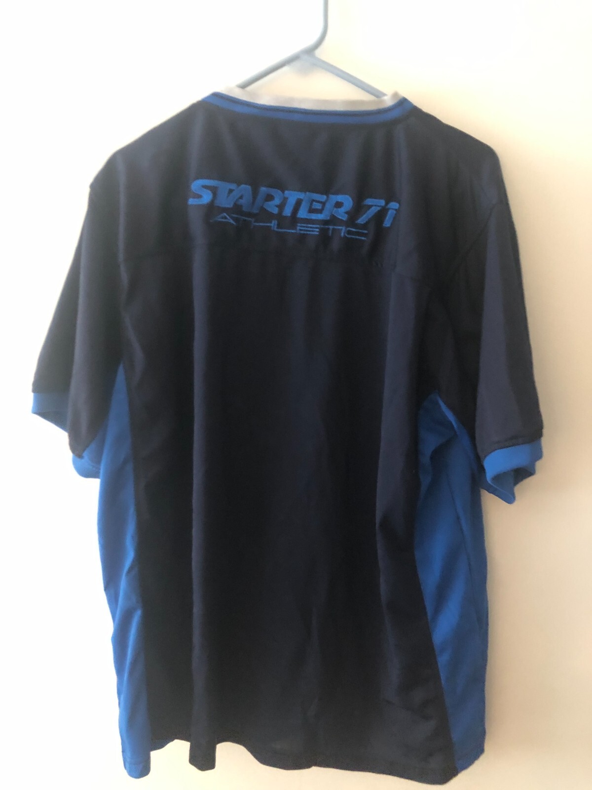 Vintage large STARTER Jersey ZIPPER Warm Up Basketball football Shirt new gallery