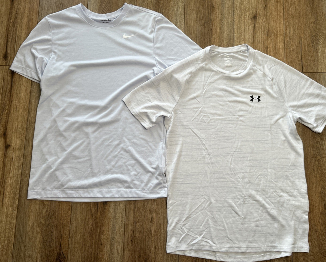 Men’s Small Athletic Very Lightweight Shirts Gray Nike Under Armour gallery