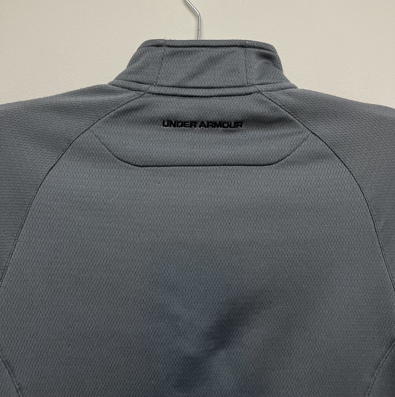 Under Armour (M) Men’s 1/4 Zip Pullover Pockets, Embroidered Logo & Name on Back gallery