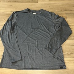 REÍ COOP Base Layer Tee Shirt Mens L Gray Hiking Outdoors Camping Athleisure